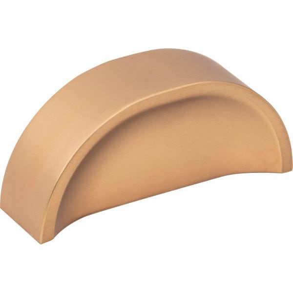 Jeffrey Alexander 32 mm Center-to-Center Satin Bronze Elara Cabinet Pinch Pull 484-32SBZ - main